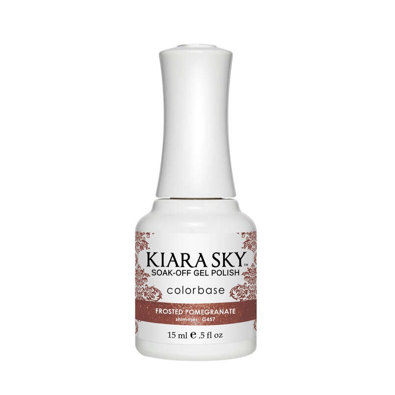 KIARA SKY – GEL POLISH - G457 FROSTED POMEGRANATE